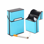 Portasigarette in alluminio per sigari, porta tabacco, scatola tascabile, contenitore per fumatori