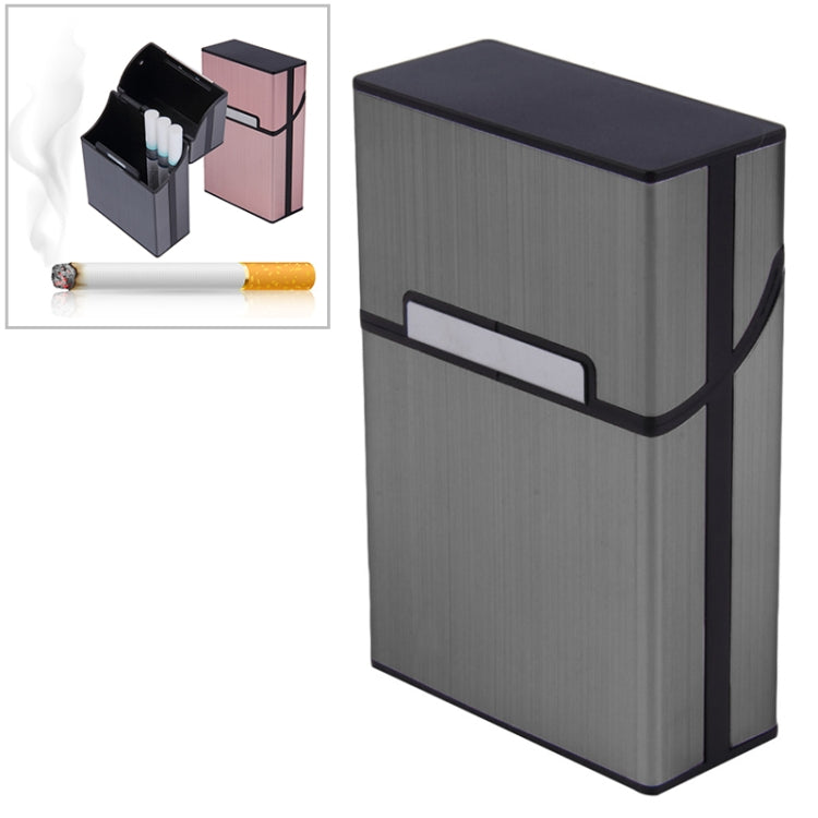 Portasigarette in alluminio per sigari, porta tabacco, scatola tascabile, contenitore per fumatori
