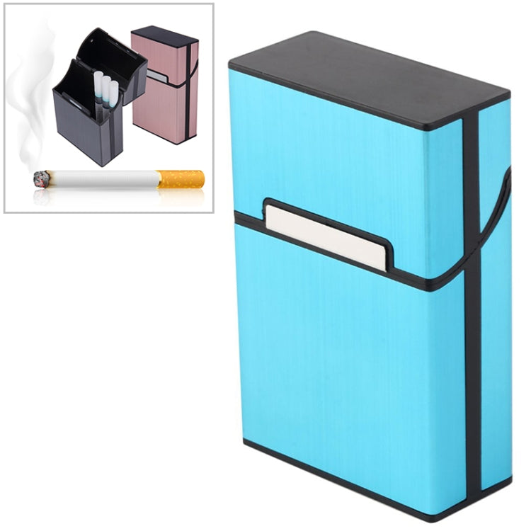 Portasigarette in alluminio per sigari, porta tabacco, scatola tascabile, contenitore per fumatori