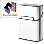 Portasigarette in alluminio per sigari, porta tabacco, scatola tascabile, contenitore per fumatori