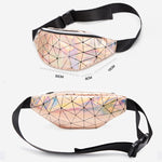 Borsa da petto unisex alla moda Borsa da marsupio Borse laser impermeabili