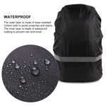 Borsa a tracolla ultraleggera portatile con copertura antipioggia per zaino antipolvere riflettente leggero, XS, S, M, L