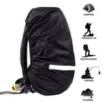 Borsa a tracolla ultraleggera portatile con copertura antipioggia per zaino antipolvere riflettente leggero, XL