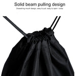 Borsa portaoggetti da viaggio impermeabile in nylon portatile da 10 pezzi Borsa portaoggetti per abbigliamento con tasca a fascio con coulisse, 20cmx30cm, 27cmx34cm, 34cmx39cm, 46cmx57cm