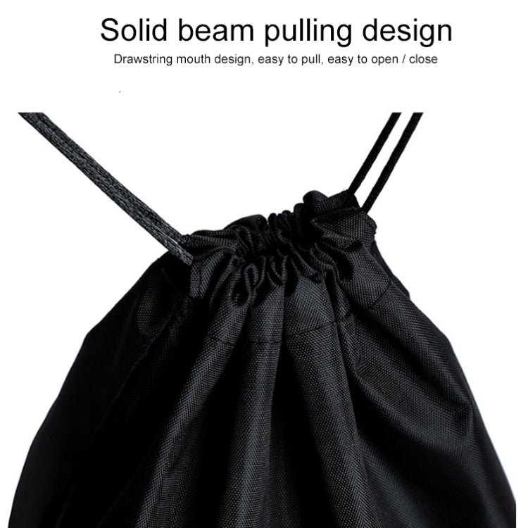 Borsa portaoggetti da viaggio impermeabile in nylon portatile da 10 pezzi Borsa portaoggetti per abbigliamento con tasca a fascio con coulisse, 20cmx30cm, 27cmx34cm, 34cmx39cm, 46cmx57cm