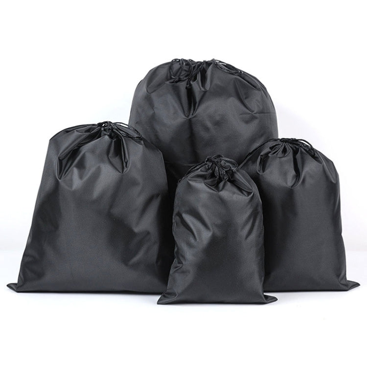 Borsa portaoggetti da viaggio impermeabile in nylon portatile da 10 pezzi Borsa portaoggetti per abbigliamento con tasca a fascio con coulisse, 20cmx30cm, 27cmx34cm, 34cmx39cm, 46cmx57cm