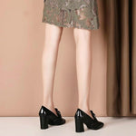 Scarpe piccole spesse con scarpe singole Scarpe da donna, 35, 36, 37, 38, 39