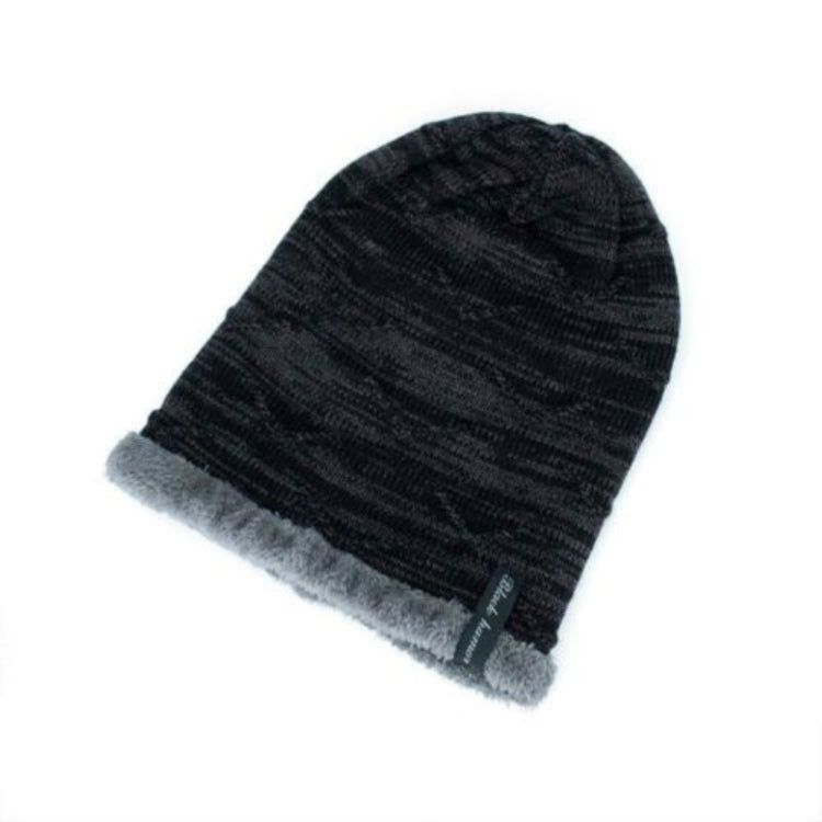 Cappello invernale in maglia da sci per sport all'aria aperta da uomo più velluto caldo in lana, One Size