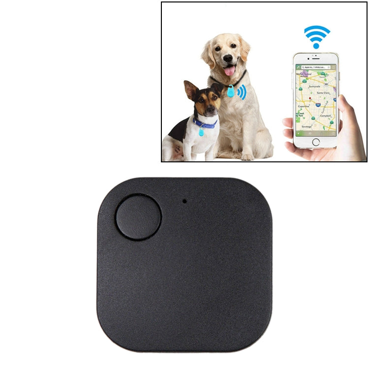 Dispositivo antismarrimento portatile Mini Square Allarme portachiavi antifurto remoto Bluetooth intelligente
