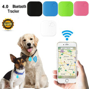 Dispositivo antismarrimento portatile Mini Square Allarme portachiavi antifurto remoto Bluetooth intelligente
