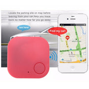 Dispositivo antismarrimento portatile Mini Square Allarme portachiavi antifurto remoto Bluetooth intelligente