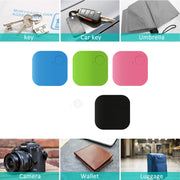 Dispositivo antismarrimento portatile Mini Square Allarme portachiavi antifurto remoto Bluetooth intelligente