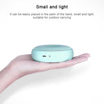 Deodorante per ozono anionico per auto domestica con purificatore d'aria elettrico a ciambella portatile