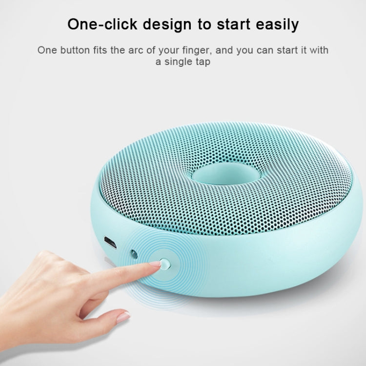 Deodorante per ozono anionico per auto domestica con purificatore d'aria elettrico a ciambella portatile
