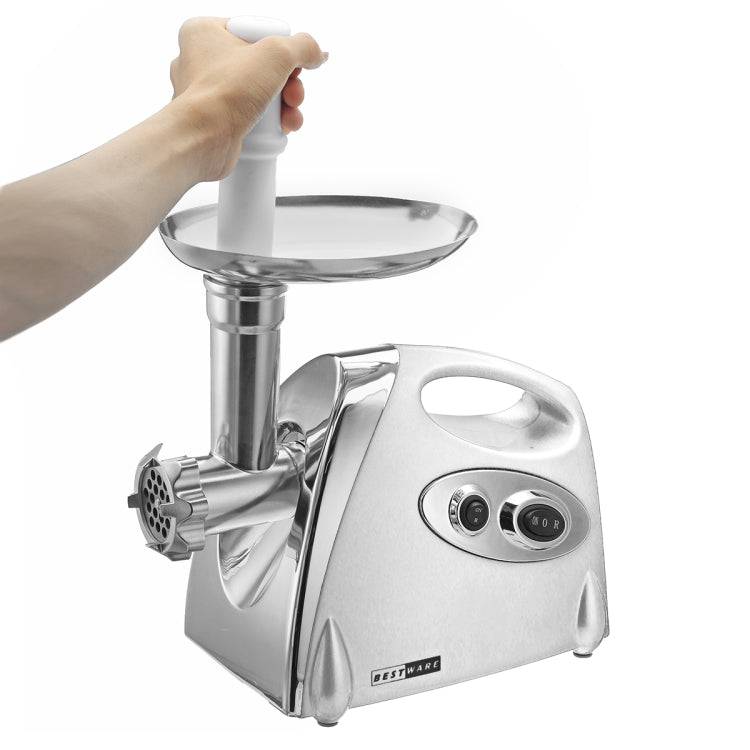 MGB -120A 250W Elettrico Domestico Multi-funzione In Acciaio Inox Cucina Salsiccia Torsione Macchina Tritacarne, MGB -120A White, MGB -120A Black