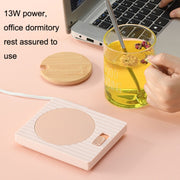 Home USB Temperatura costante Tappetino termico Sottobicchiere termico, With Adapter, Without Adapter