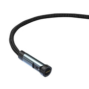Cavo dati di ricarica rapida magnetico rotante CC57 da 540 gradi, 1m + Red, 2m + Red, 1m + Black, 2m + Black