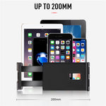 Staffa universale regolabile per supporto per tablet per auto, staffa per sedile posteriore per tablet da 4-11 pollici