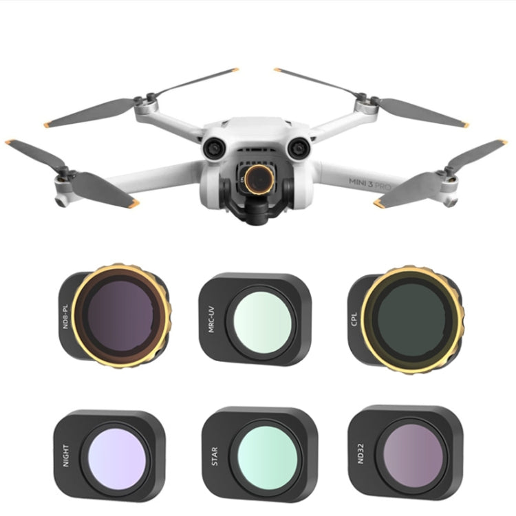 JSR per filtri fotocamera Mini 3 Pro, 3 In 1 CPL+ND8+ND16, 4 In 1 Star+CPL+ND8+ND16, 4 In 1 ND8+ND16+ND32+ND64, 4 In 1 ND8-PL+ND16-PL+ND32-PL+ND64-PL, 6 In 1 UV+CPL+ND8+ND16+ND32+ND64
