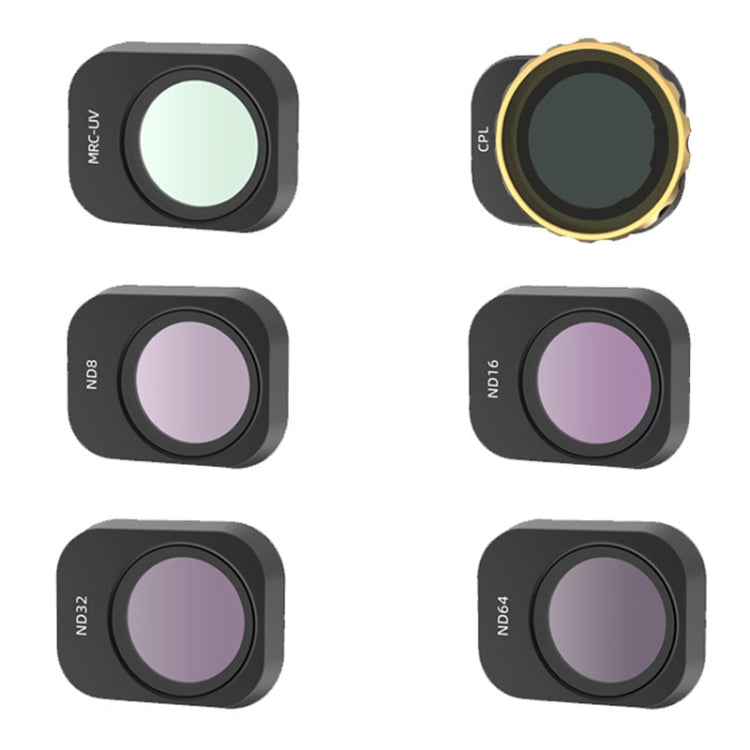 JSR per filtri fotocamera Mini 3 Pro, 3 In 1 CPL+ND8+ND16, 4 In 1 Star+CPL+ND8+ND16, 4 In 1 ND8+ND16+ND32+ND64, 4 In 1 ND8-PL+ND16-PL+ND32-PL+ND64-PL, 6 In 1 UV+CPL+ND8+ND16+ND32+ND64