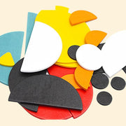 Creativo Montessori Divertimento per bambini Puzzle Toys Baby Early Education Puzzle multifunzionale Tangram fai da te