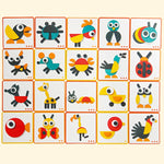 Puzzle Montessori in legno per bambini 4-6 anni