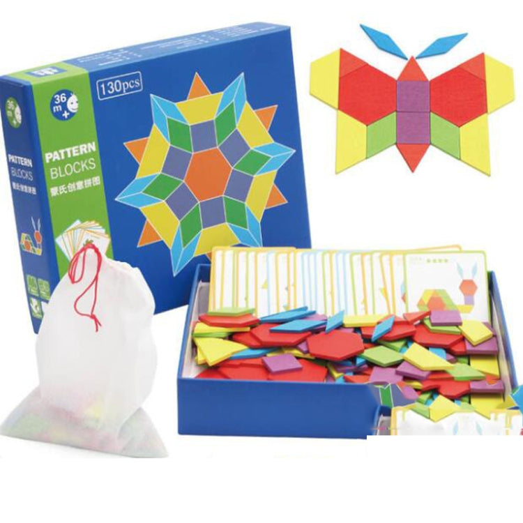 Puzzle Montessori in legno per bambini 4-6 anni