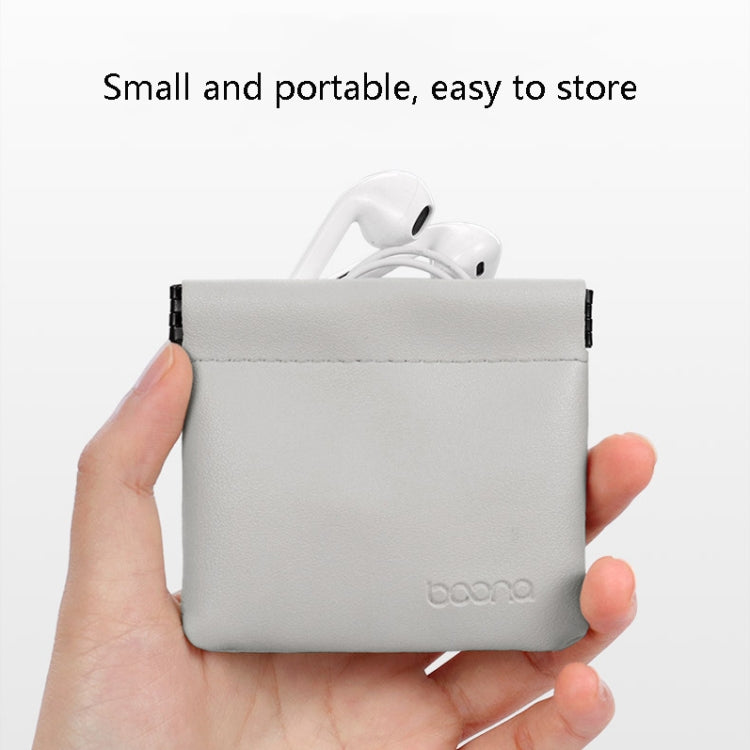 Borsa porta cavi e auricolari Baona 2 pezzi