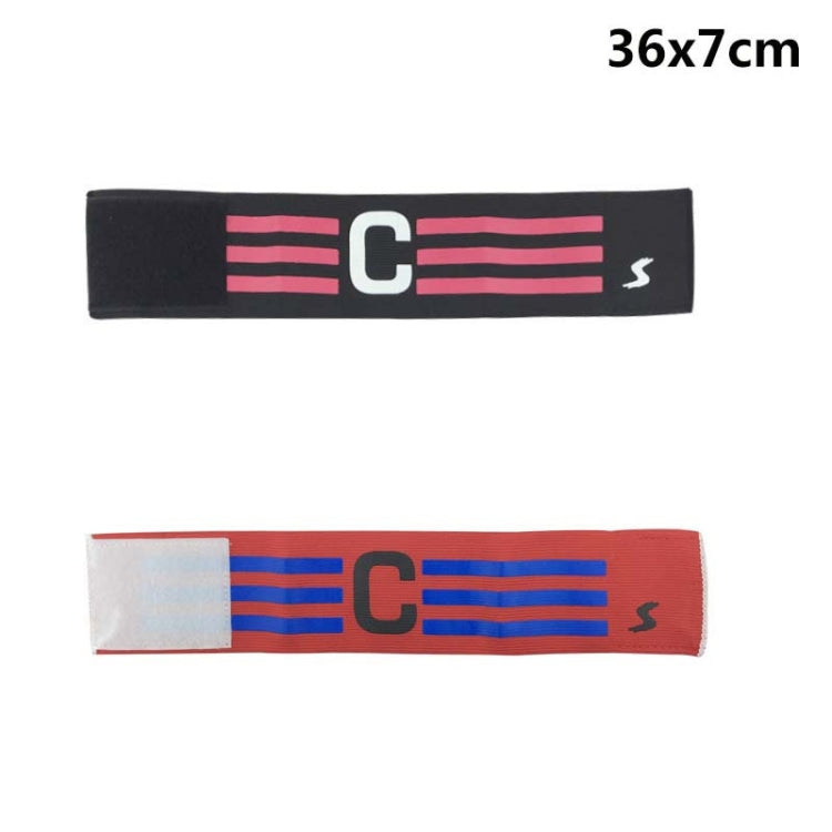 Fascia da braccio incollabile per capitano della squadra di calcio, Blue, Red, Green, Gray, Orange
