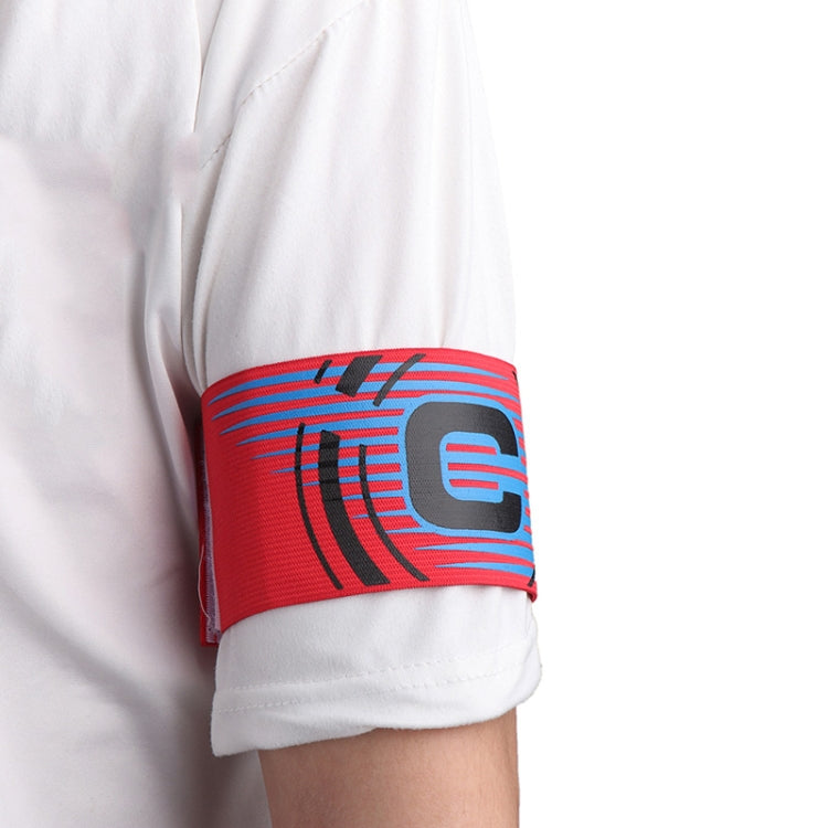 Fascia da braccio incollabile per capitano della squadra di calcio, Blue, Red, Green, Gray, Orange