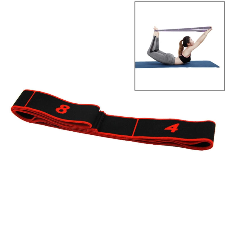 8 Lattice Yoga Stretch Band Dance Fascia elastica di resistenza, Adult