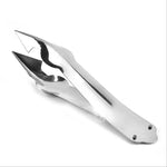 3 pezzi in acciaio inossidabile con punta antiscivolo e lama aperta per ananas con clip per frutta, 13.5×3.5cm Stainless Steel Pattern, 13.5×3.5cm Endless Steel Nail