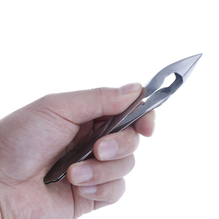 3 pezzi in acciaio inossidabile con punta antiscivolo e lama aperta per ananas con clip per frutta, 13.5×3.5cm Stainless Steel Pattern, 13.5×3.5cm Endless Steel Nail