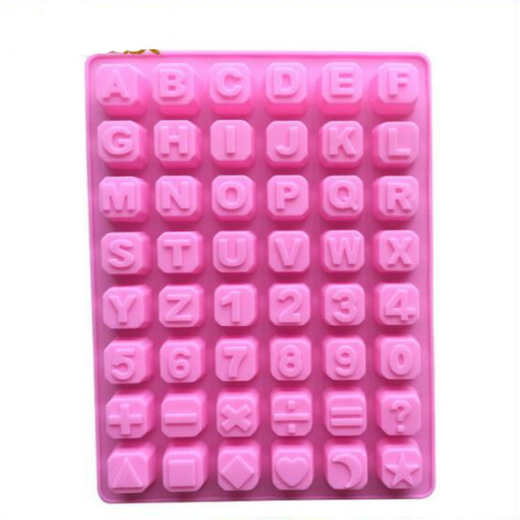 Stampo per cioccolato in silicone con alfabeto inglese a forma di stelle. Stampo per sapone fatto a mano con ghiaccio fai da te, Stars Shape English Alphabet