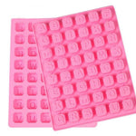 Stampo per cioccolato in silicone con alfabeto inglese a forma di stelle. Stampo per sapone fatto a mano con ghiaccio fai da te, Stars Shape English Alphabet