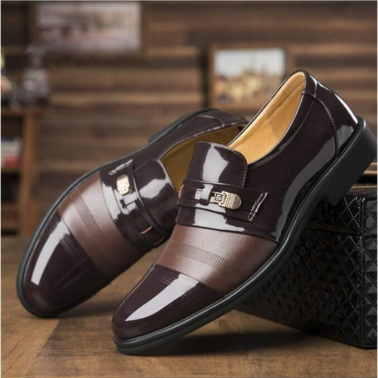 Scarpe da lavoro eleganti da uomo con foro estivo, 38, 39, 41, 42, 43, 45