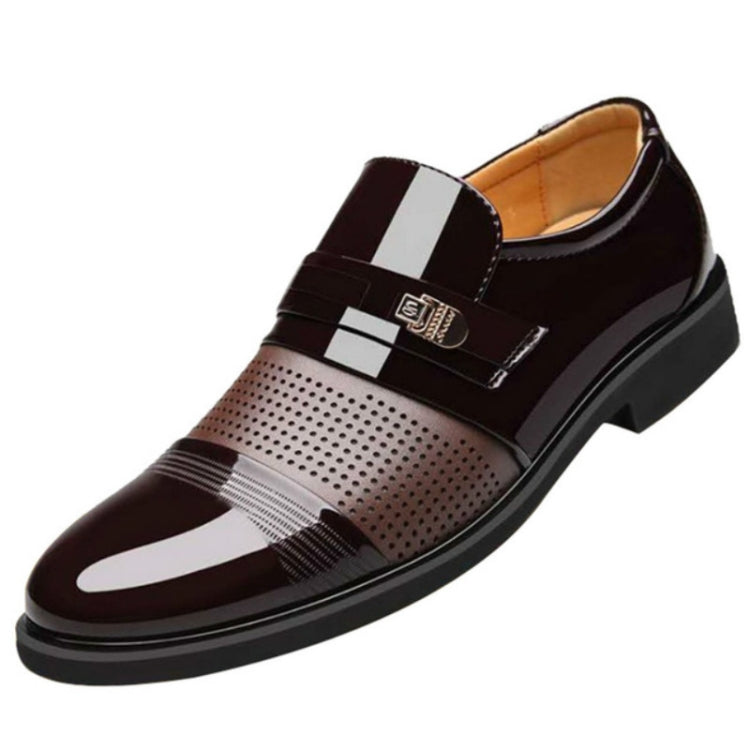 Scarpe da lavoro eleganti da uomo con foro estivo, 38, 39, 41, 42, 43, 45