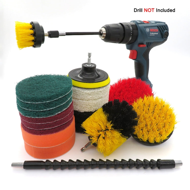 Kit 19 in 1 cuscinetti nylon per dischi abrasivi