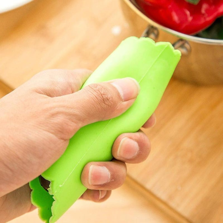 Set 2 sbucciatori per aglio in silicone colorati