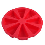 Strumento di cottura per stampi per dolci in silicone a forma di triangolo a otto punti in silicone fai-da-te, consegna colore casuale, Eight-point Triangle Mould
