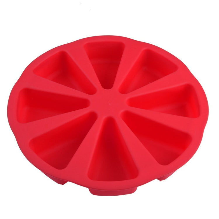 Strumento di cottura per stampi per dolci in silicone a forma di triangolo a otto punti in silicone fai-da-te, consegna colore casuale, Eight-point Triangle Mould