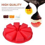 Strumento di cottura per stampi per dolci in silicone a forma di triangolo a otto punti in silicone fai-da-te, consegna colore casuale, Eight-point Triangle Mould