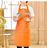 Grembiule in tela da 2 pezzi, tè al latte, caffetteria, pasticceria, ristorante, moda, tuta per uomo e donna