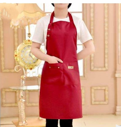 Grembiule in tela da 2 pezzi, tè al latte, caffetteria, pasticceria, ristorante, moda, tuta per uomo e donna