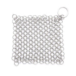 Strumento per la pulizia della cucina delle pentole per la casa, della spazzola per pentole, in acciaio inossidabile, quadrato, in ghisa, 4×4inch, 5×5inch, 6×6inch, 7×7inch, 8×8inch, 8×6inch