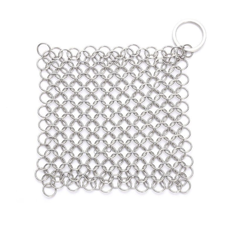 Strumento per la pulizia della cucina delle pentole per la casa, della spazzola per pentole, in acciaio inossidabile, quadrato, in ghisa, 4×4inch, 5×5inch, 6×6inch, 7×7inch, 8×8inch, 8×6inch