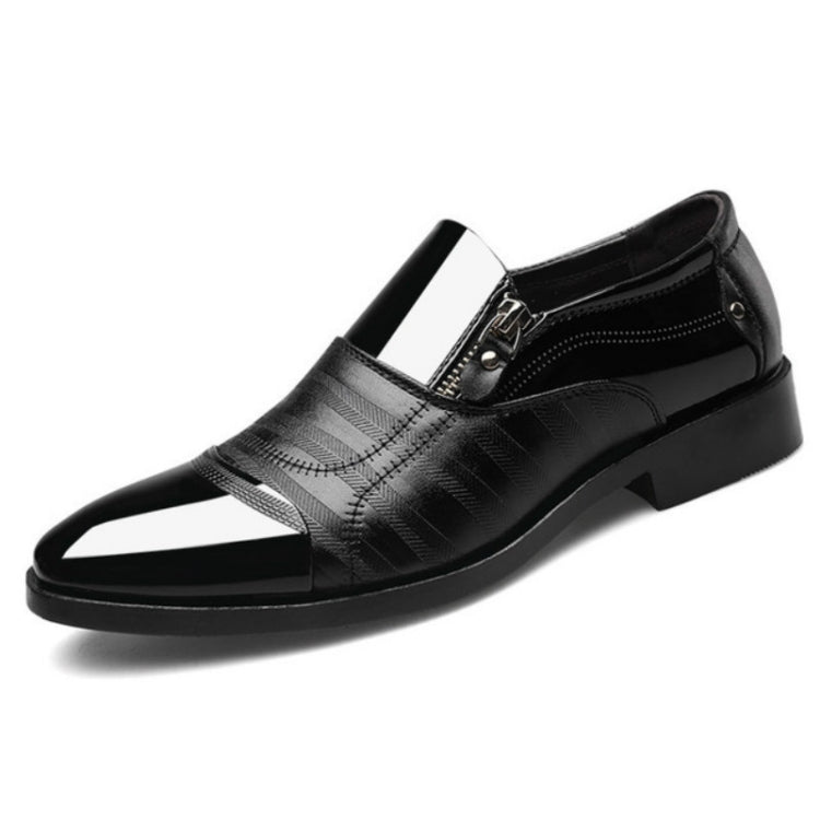 Scarpe slip-on a punta da uomo business dress, 38, 39, 40, 41, 42, 43, 44, 45, 46, 47, 48
