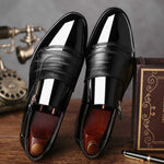 Scarpe slip-on a punta da uomo business dress, 38, 39, 40, 41, 42, 43, 44, 45, 46, 47, 48