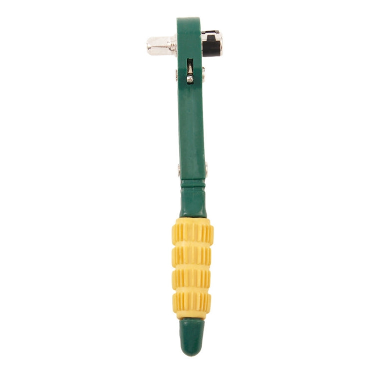 Mini chiave a cricchetto rapida giallo verde, Mini Ratchet Wrench