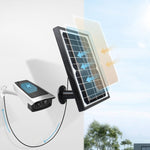 Pannello solare monocristallino 5,5V 6W con vetro temperato